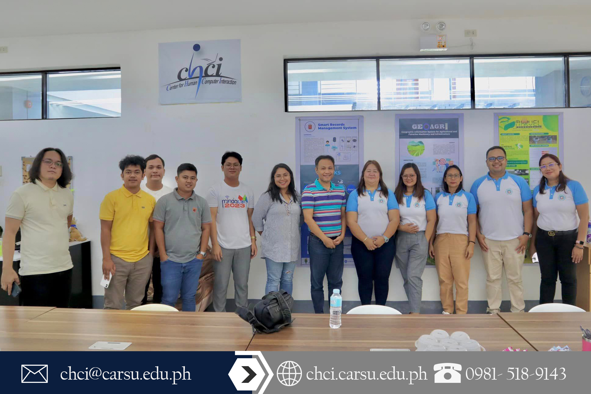 Exploring new frontier held at Center for human-computer interaction